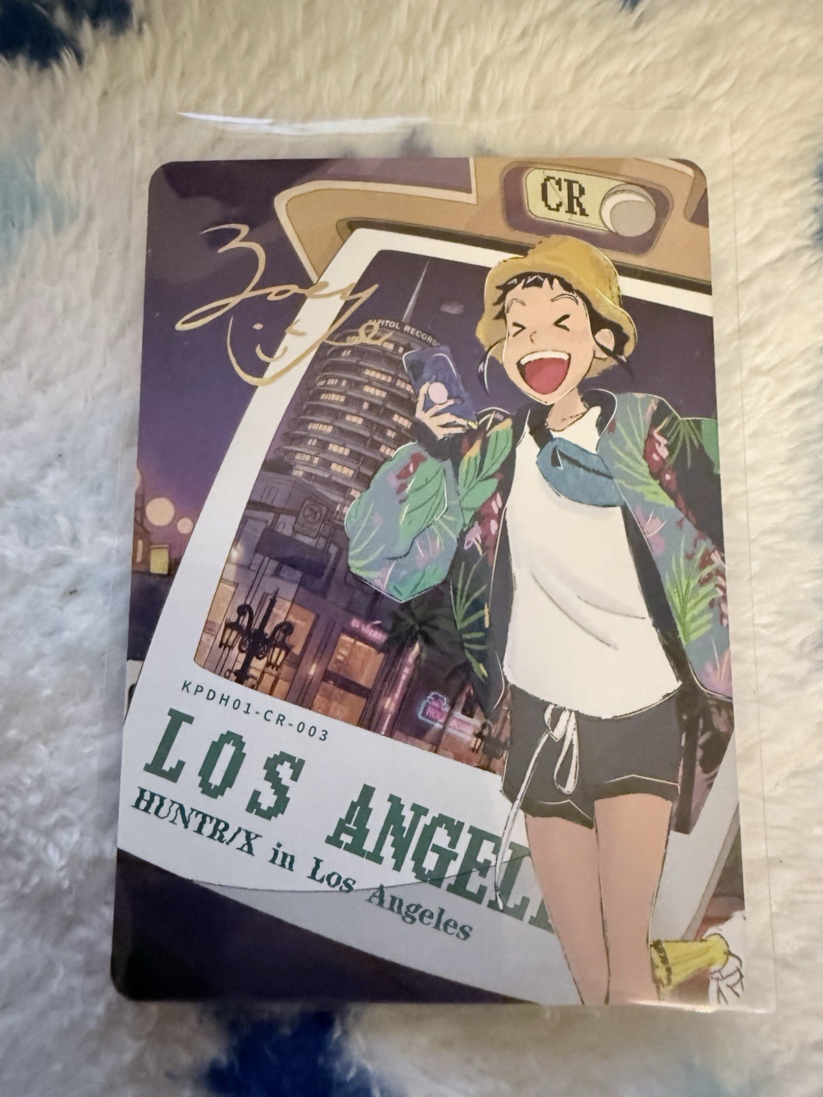 KAYOU KPop Demon Hunters Zoey CR Chase Card KPDH01-CR-003