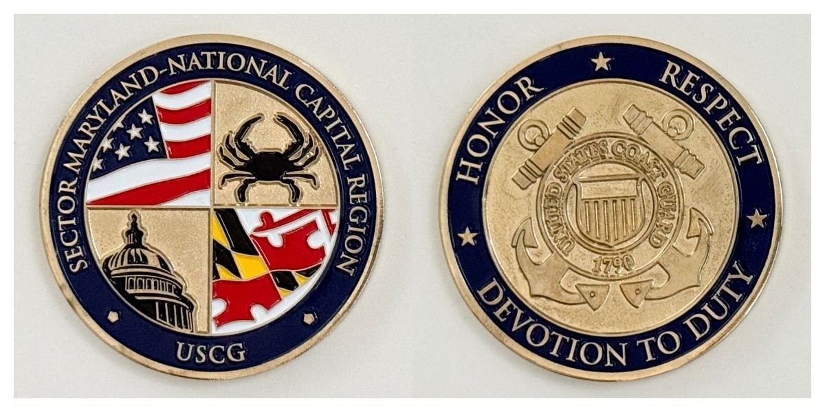 USCG Sector Maryland-National Capital Region Challenge Coin  2#8