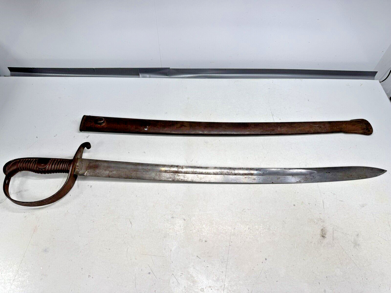 Weyersberg Kirschbaaum Co Solingen 1900\'s Vintage Cavalry  Sword with Scabbard