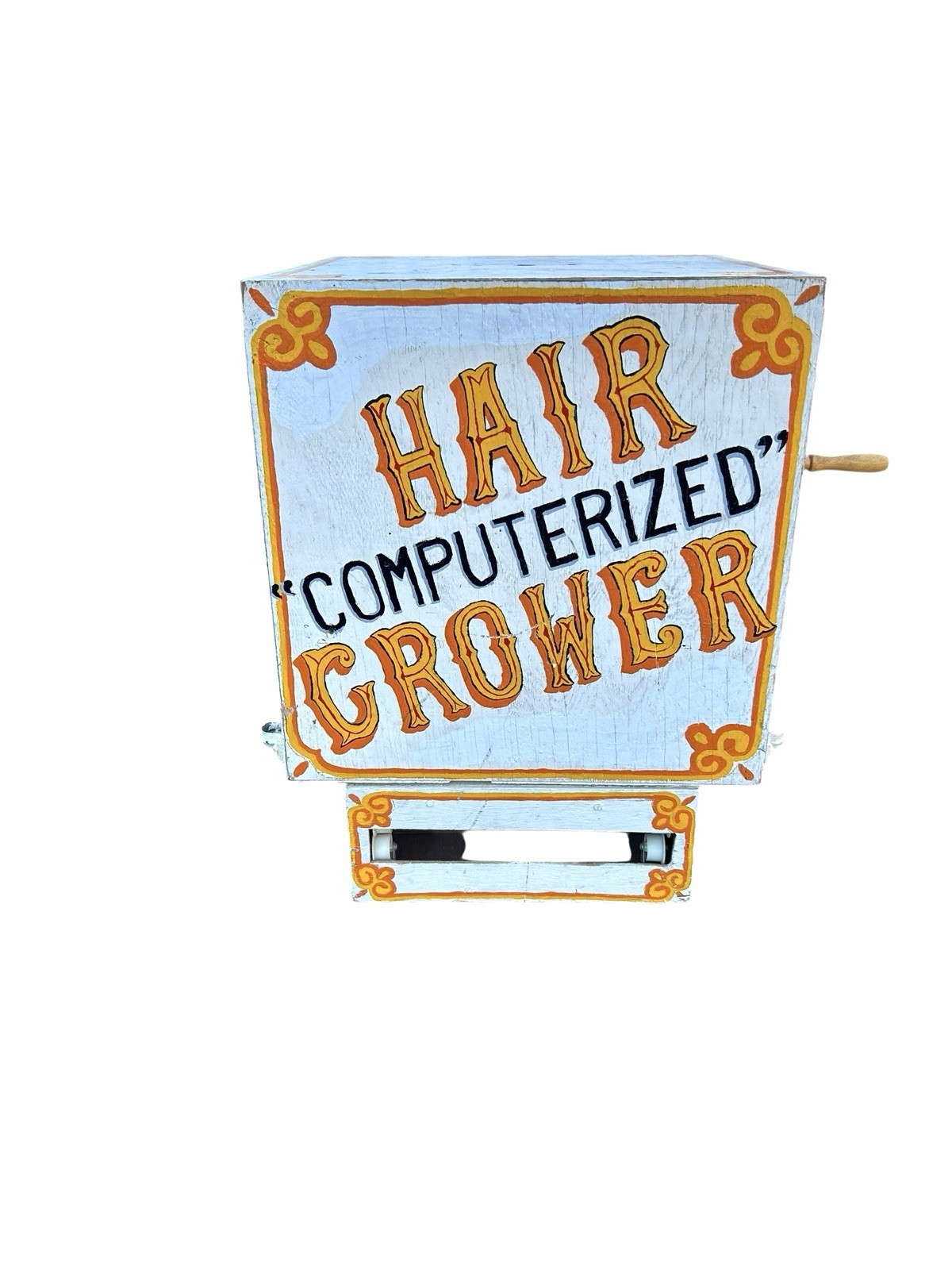Vintage Carnival Amusement 'Computerized Hair Grower' Box - Owned by Mike Wolfe