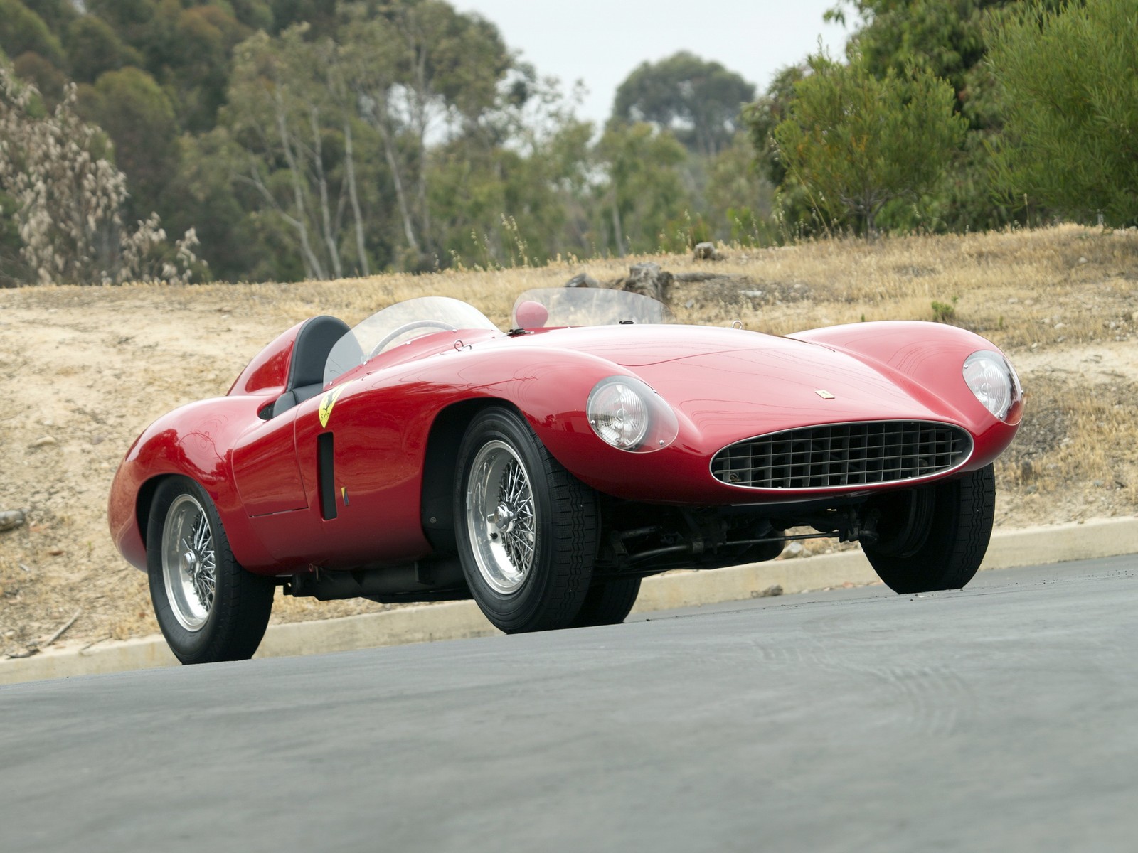Cars 1954 ferrari 750 monza supercar super Art Print Poster 11x17