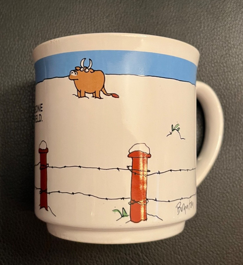 Far Side Mug. NEW. 1990s. Vintage. Holiday theme/Christmas theme. Rare.