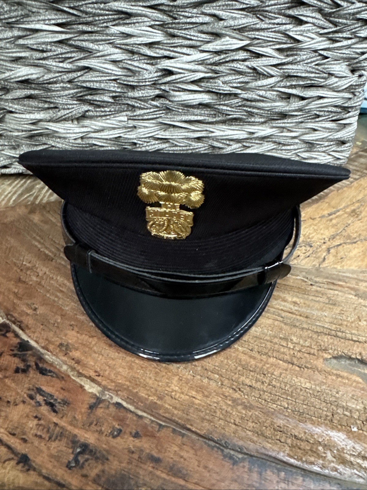 The Citadel Military Academy Cadets Dress Black Uniform Hat Charleston SC