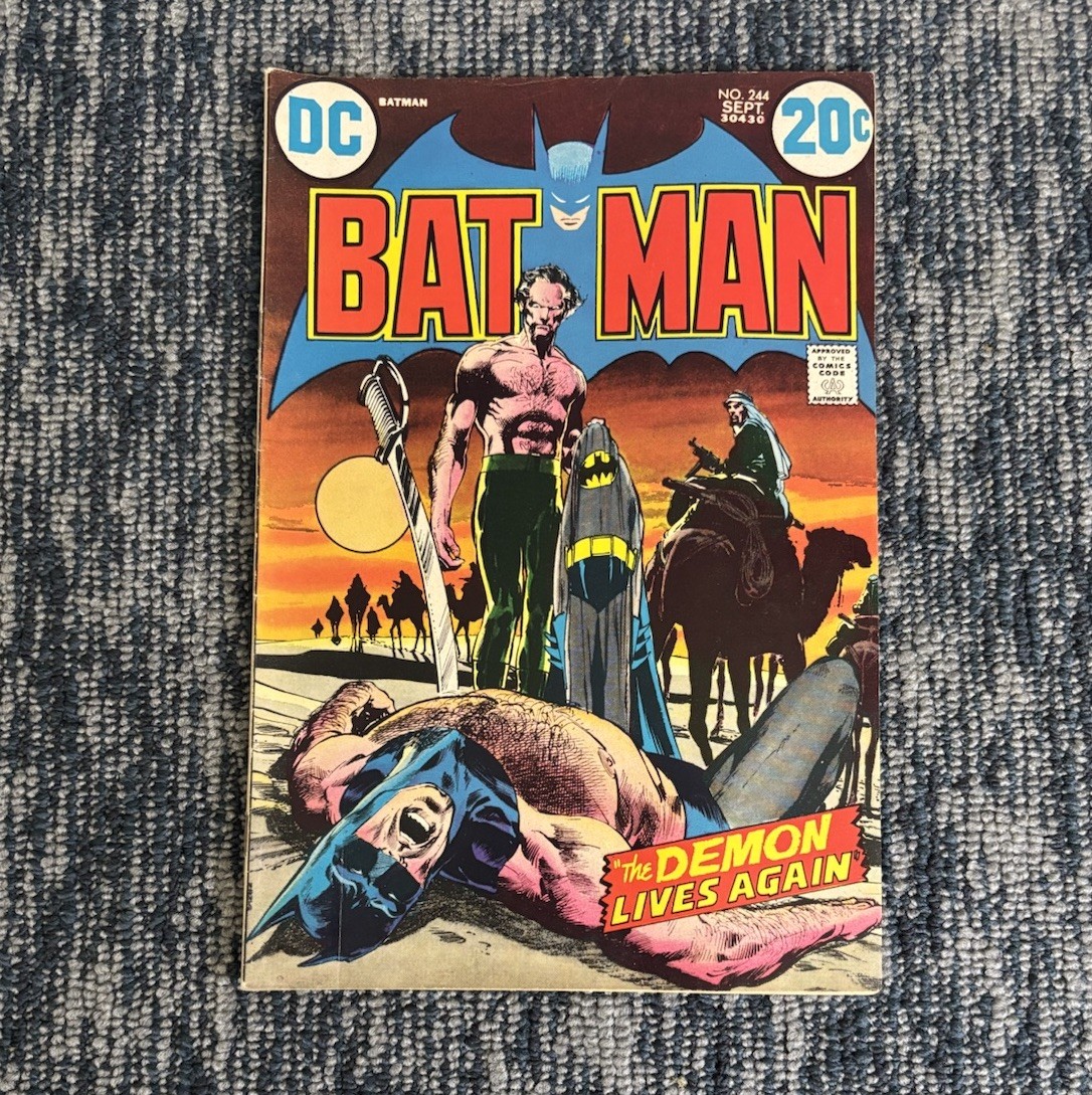 Batman #244 (1972) DC Comics Neal Adams Ra’s al Ghul