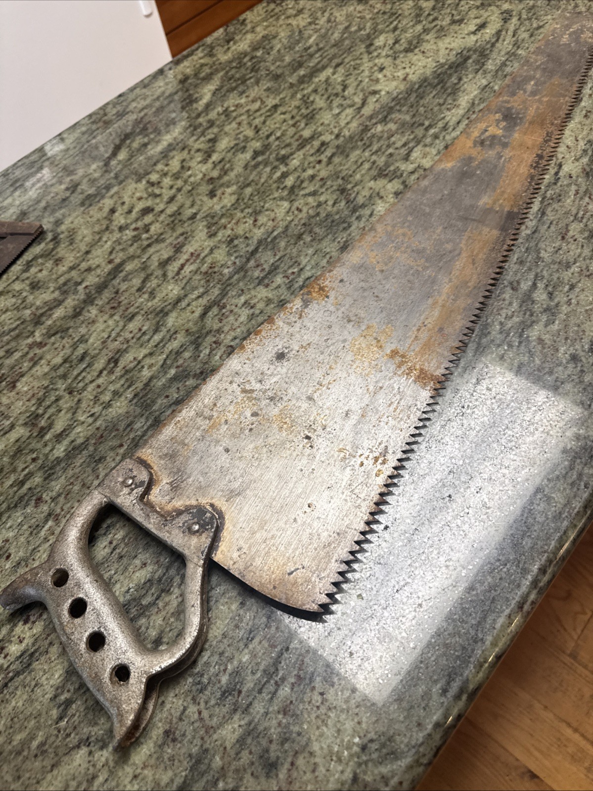 Vintage Disston & Sons No. 196 Docking Saw  Crosscut  30\