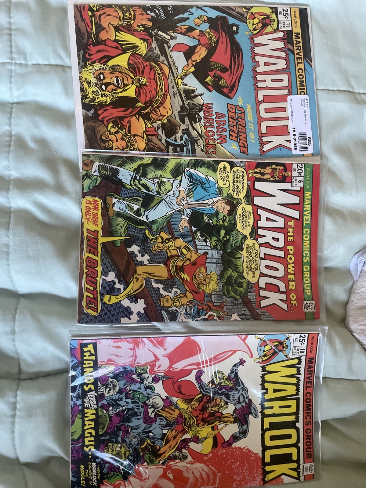 Warlock Vol. 1 # 10&11 Warlock #6 And Warlock Special Edition #1 Lot Of 4 Warlock Vol. 1 # 10&11 Warlock #6 And Warlock Special Edition #1 Lot Of 4