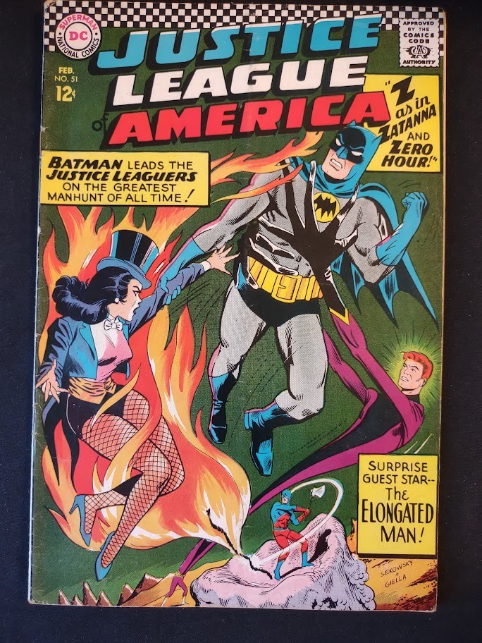 Justice League of America #51 (DC Comics February 1967) Zantanna