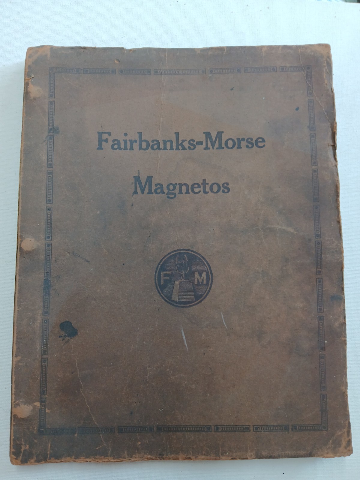 1940s Fairbanks Morse Magneto Dealer Folder  Advertising Price List Bulletin