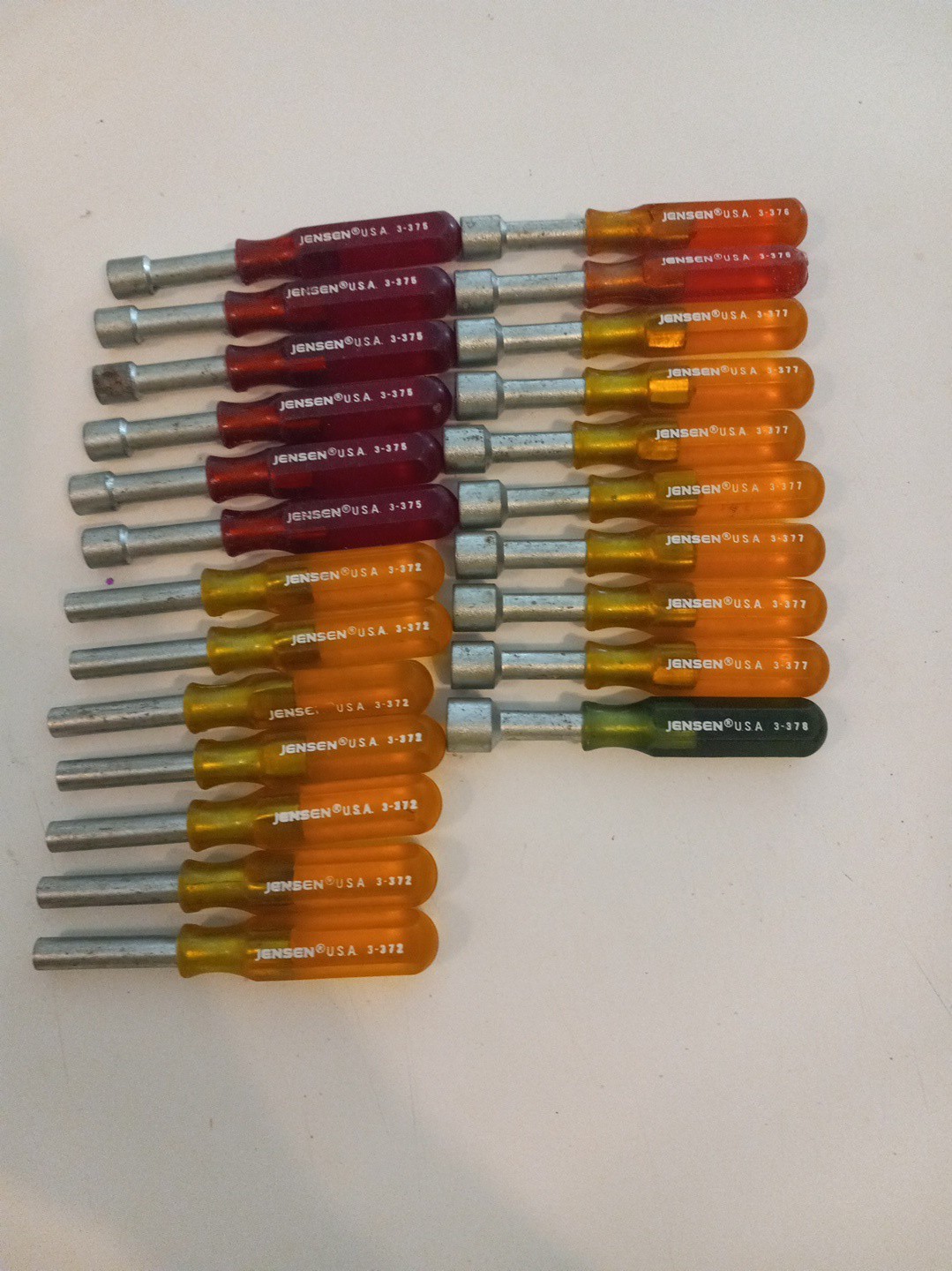 Vintage Jensen Rare Mini Nut Drivers.