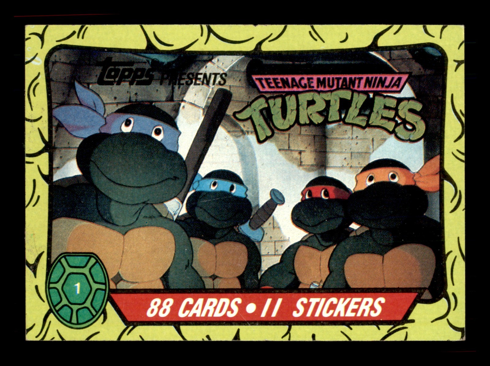1989 TOPPS TEENAGE MUTANT NINJA TURTLES CARDS & STICKERS / SEE DROP DOWN MENU