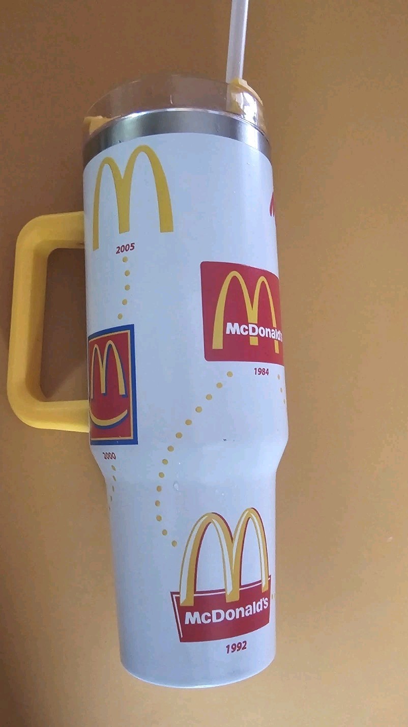 McDonald’s 40oz stainless steel tumbler | Fast Food “Iconic”  Tumbler RARE 