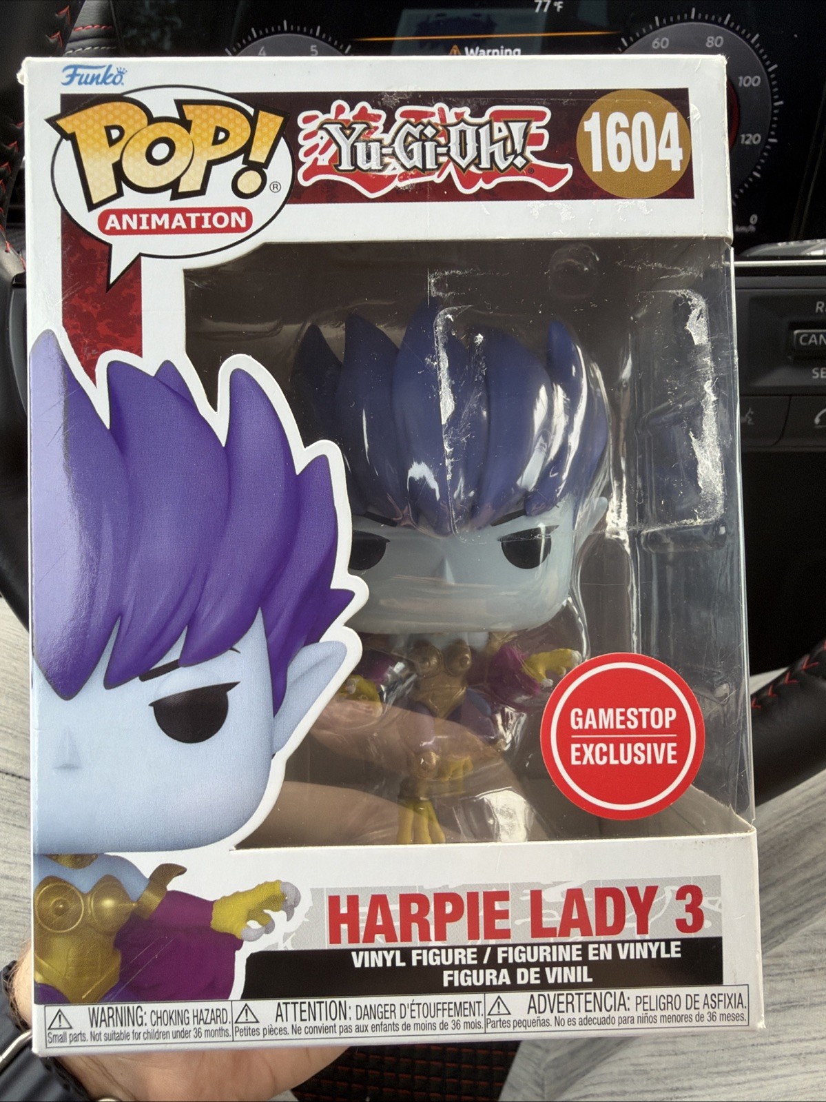 Funko Pop Vinyl: Yu-Gi-Oh Harpie Lady 3 #1604 Pop Protecter Included