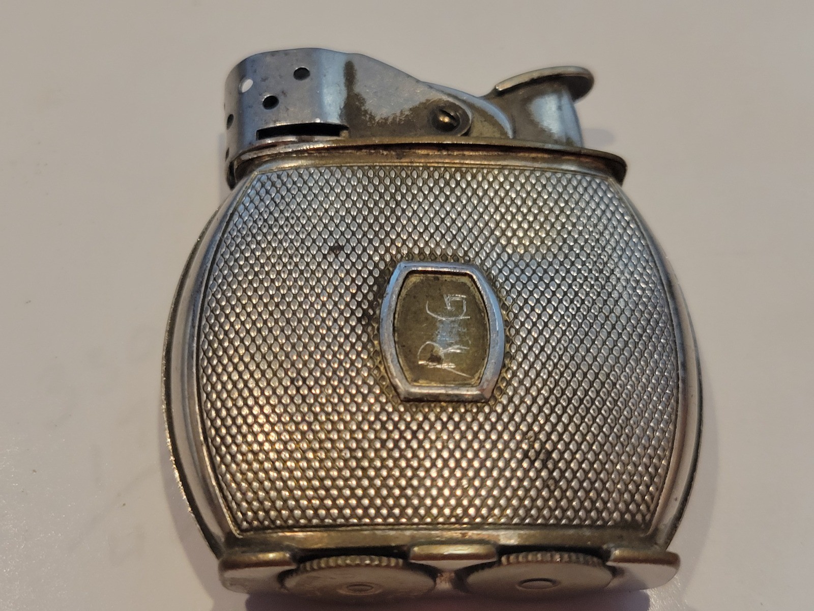 Evans Cigarette Lighter 1940'S  POCKET LIGHTER Pat # 19023