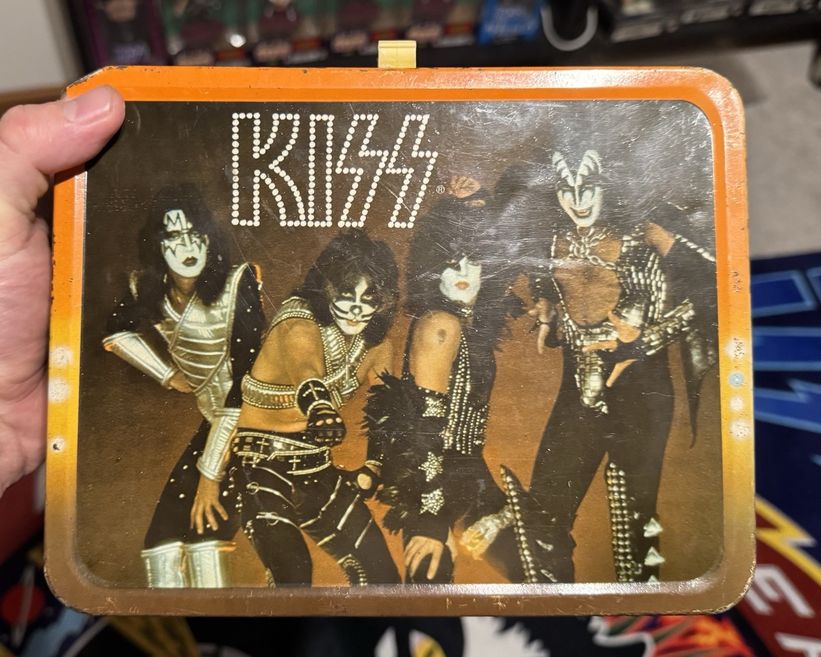 Vintage KISS Metal Lunchbox With Thermos 1977 King Seeley By Thermos