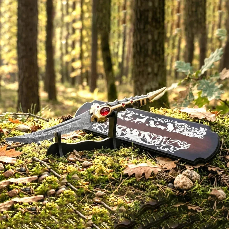 Arya Stark Catspaw Dagger Game of Thrones Valyrian Steel Damascus Knife Gift