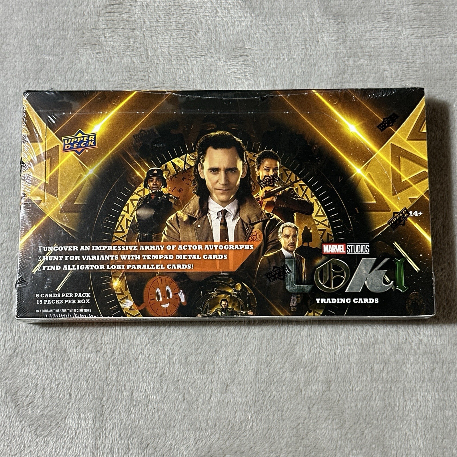 2023 Upper Deck Marvel Studios Loki Season 1 Factory Sealed Hobby Box 2023 Upper Deck Marvel Studios Loki Season 1 Factory Sealed Hobby Box