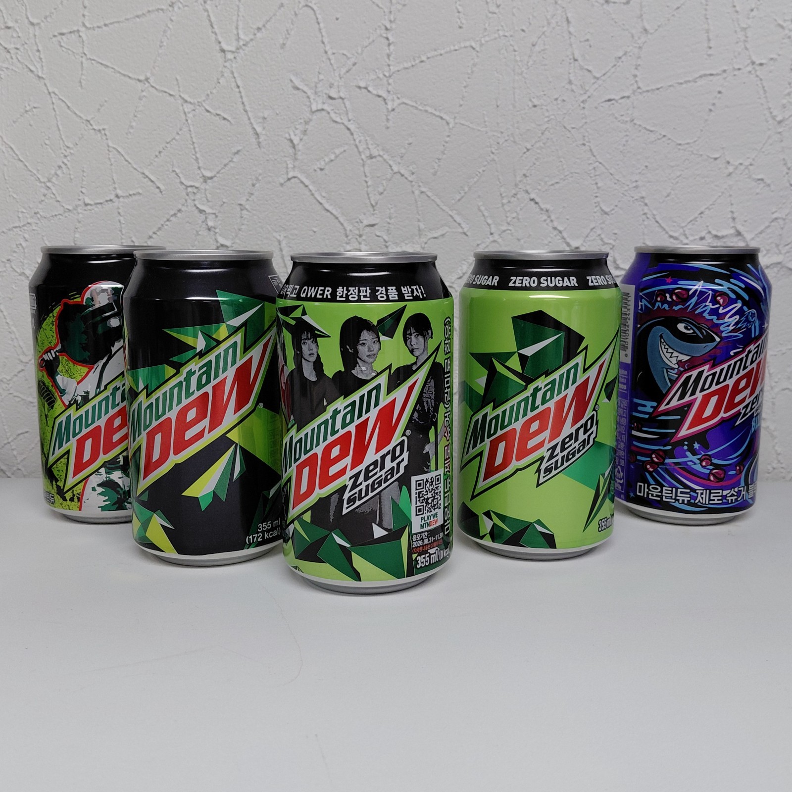 Mountain Dew Korea Collection, 355ml. Empty