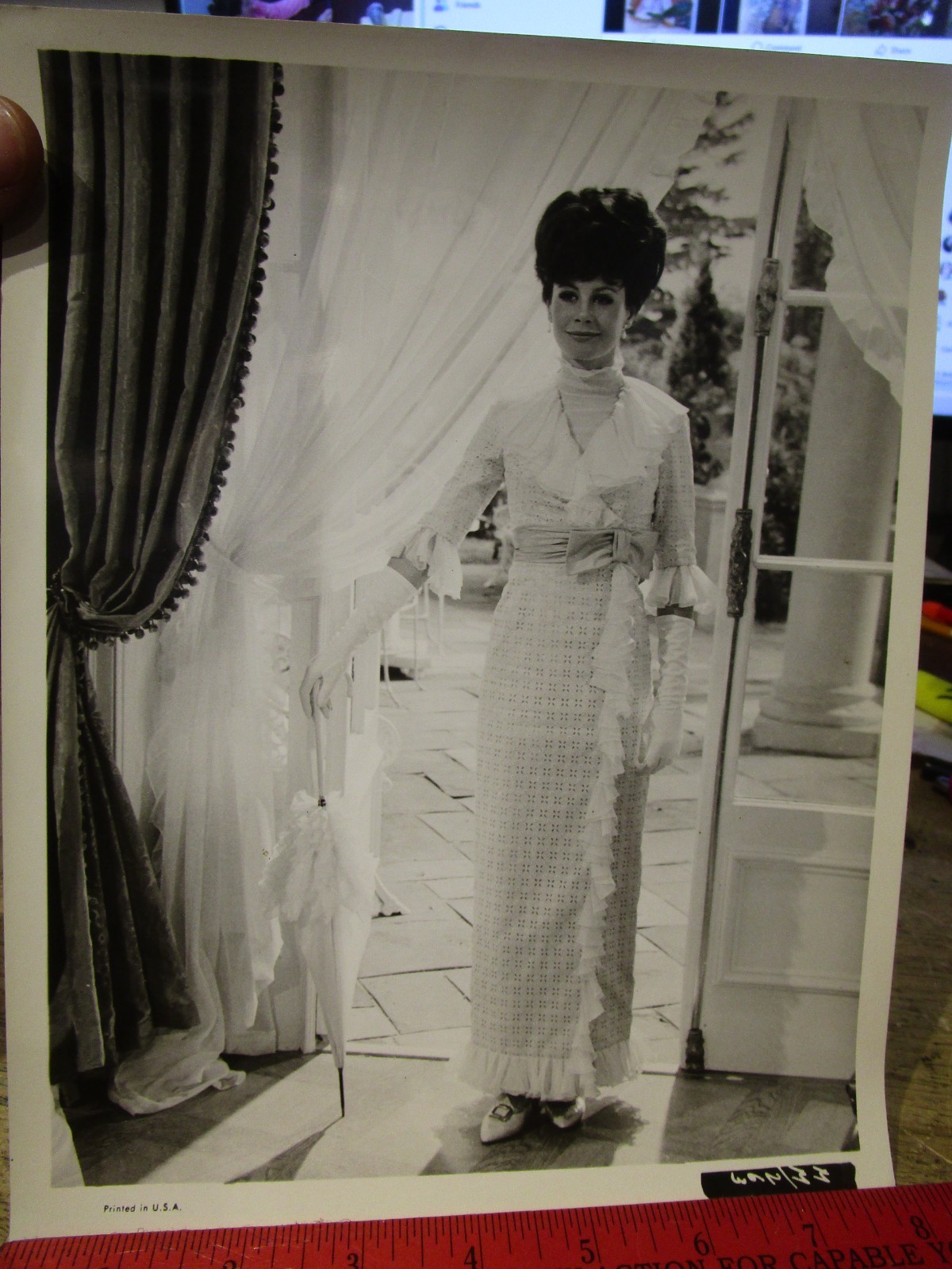 J26 Old Picture Photo SARAH MILES Famous Movie Star Actress Celebrity Film Promo