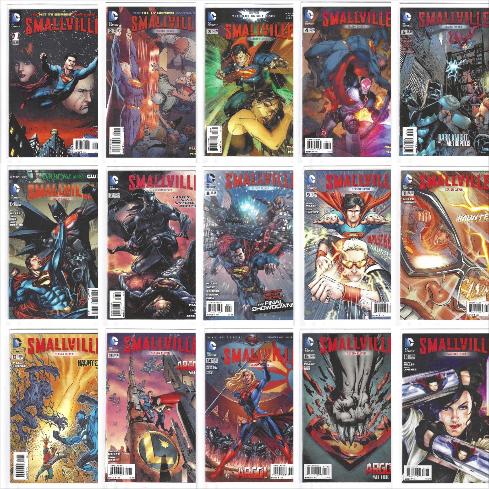 Smallville Season 11 #1–19 Complete Series Run | NM | HTF | DC Comics
