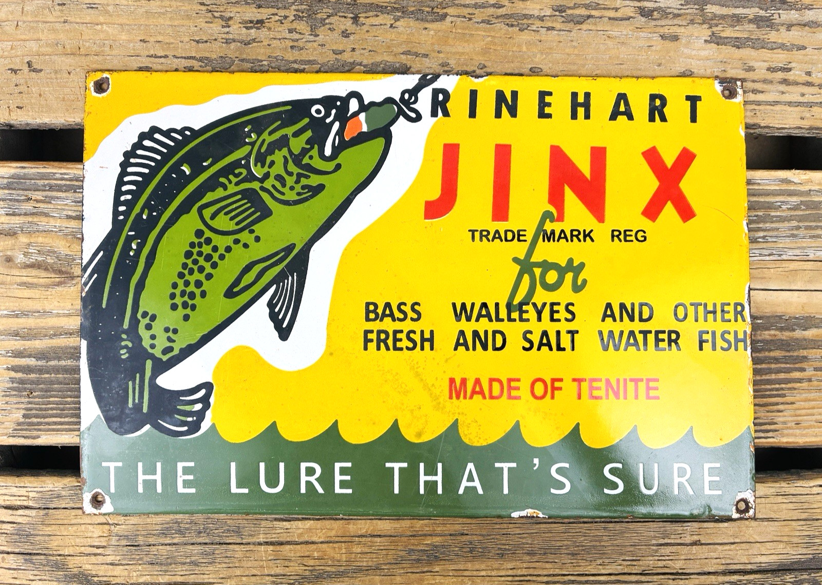 VINTAGE RINEHART JINX 12x8\