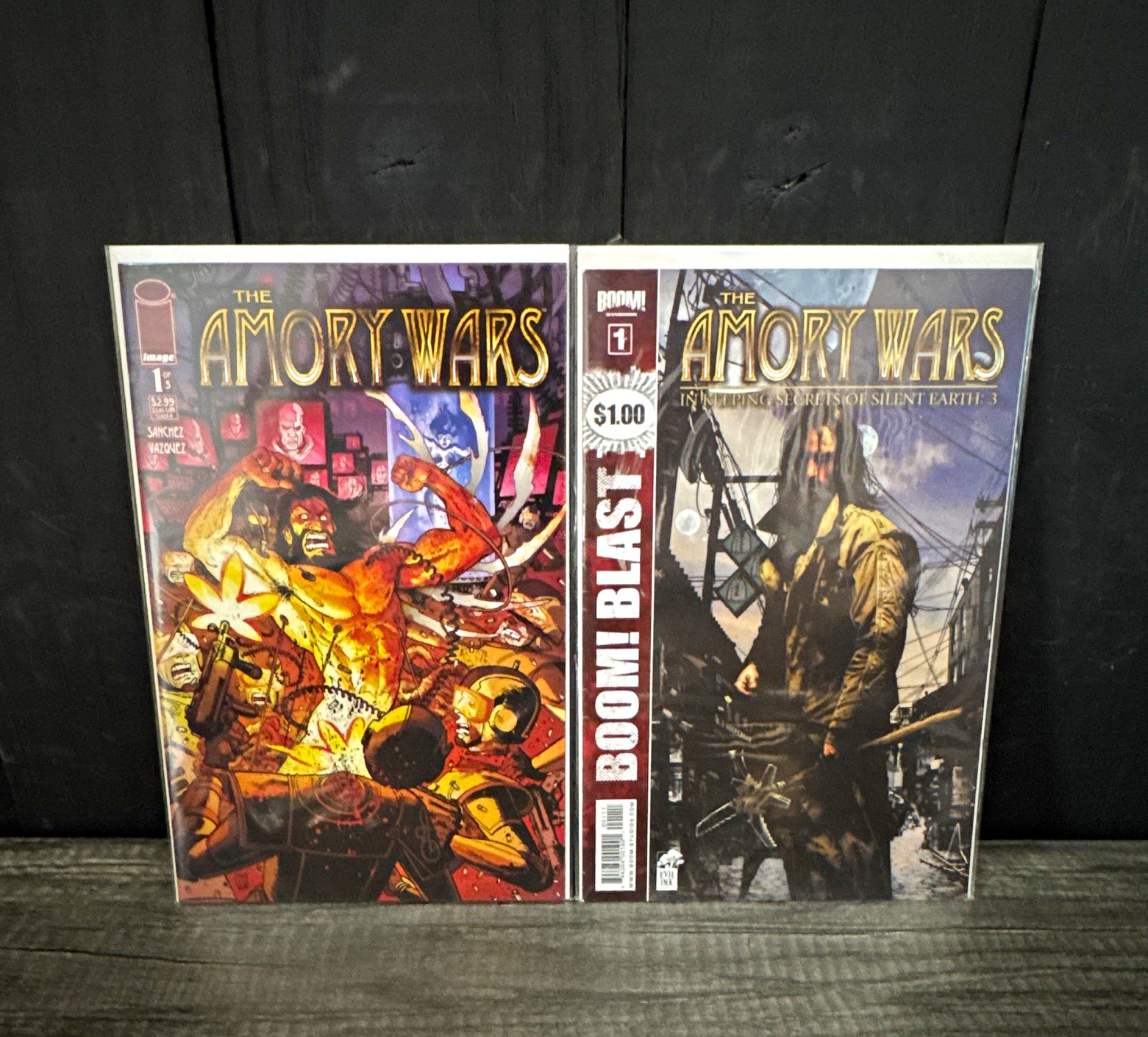 THE AMORY WARS #1 (Boom Blast Variant) Lot of 2 - BOOM Studios