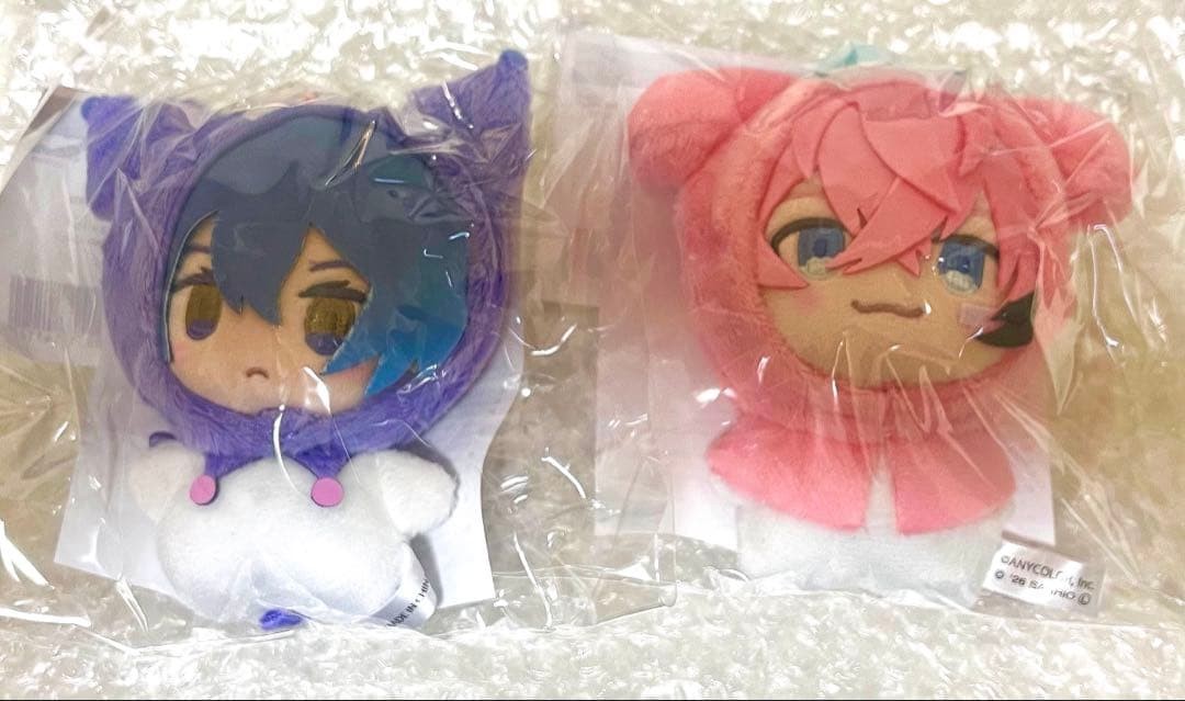 NIJISANJI Sanrio Collaboration Akagi Wen Koyanagi Rou Mascot
