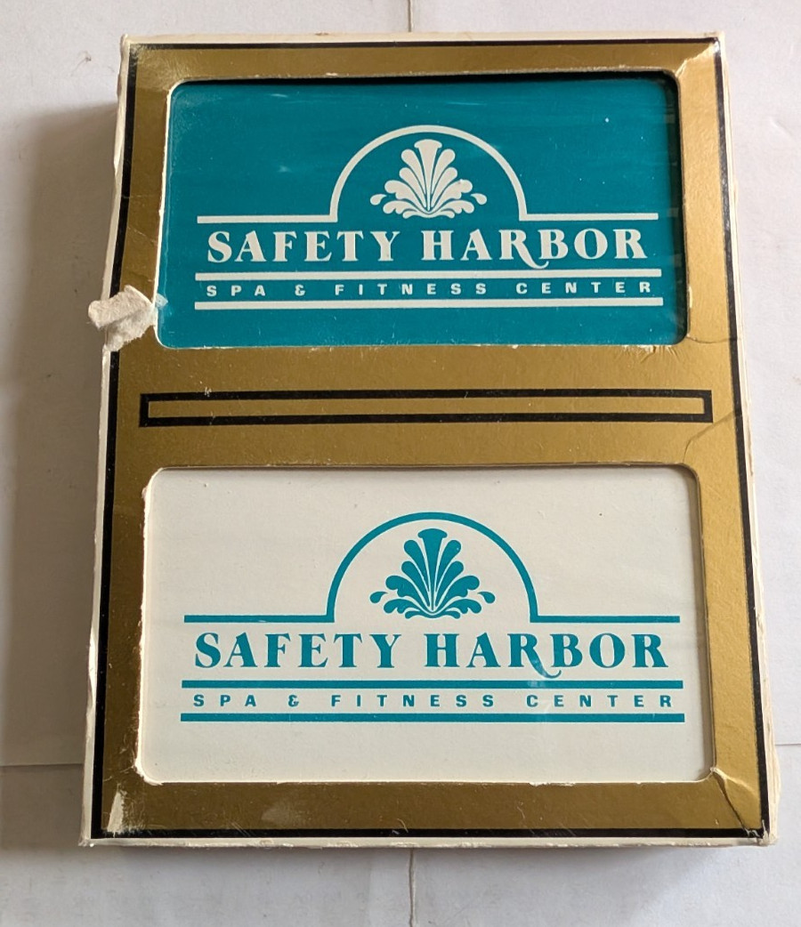 2 decks of unopened Safety Harbor playing cards Gemco Bridge
