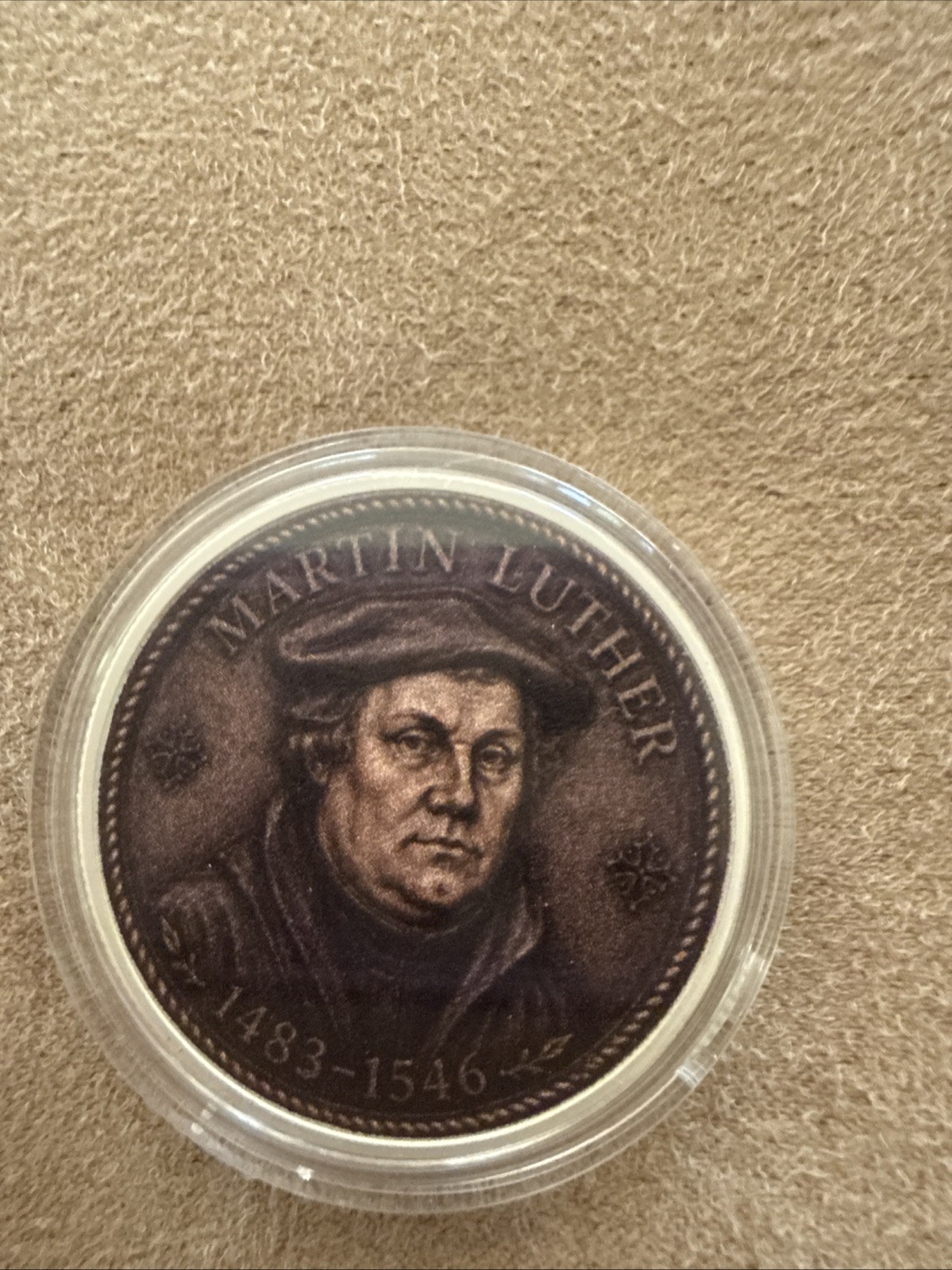 Love This Martin Luther reformation Scholar, Themed Commerative Coin