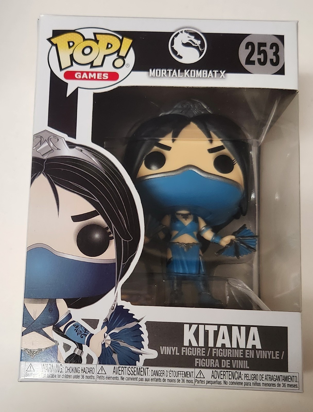 Funko Pop Mortal Kombat X Kitana #253 Pop New