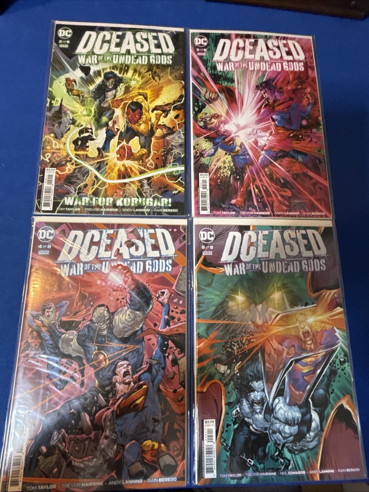 DCeased : War of the Undead Gods #2-5 (DC, 2022) High Grade, NM Tom Taylor