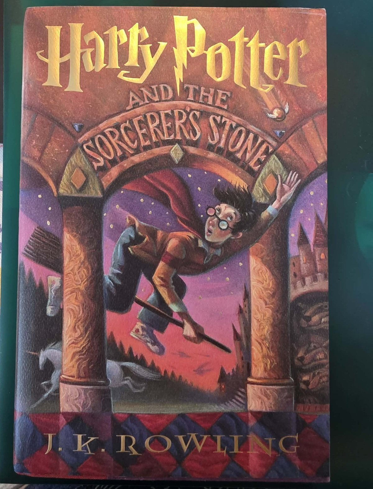 Scholastic Press Harry Potter and the Sorcerer's Stone J.K. Rowling Hardcover Scholastic Press Harry Potter and the Sorcerer's Stone J.K. Rowling Hardcover