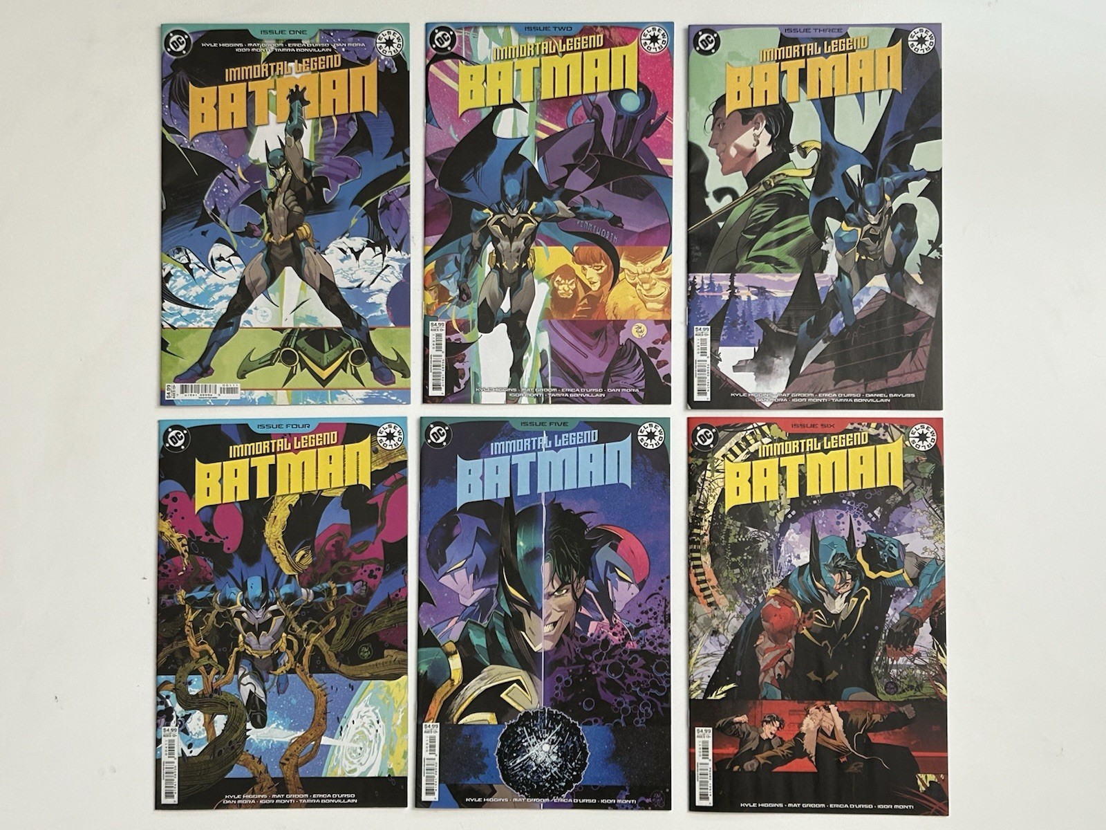 DC Immortal Legend Batman 2025 1 2 3 4 5 6 Complete