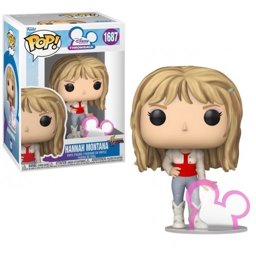 Funko Pop  Retro Disney #1687 Hannah Montana Miley Cyrus W/ Protector IN HAND