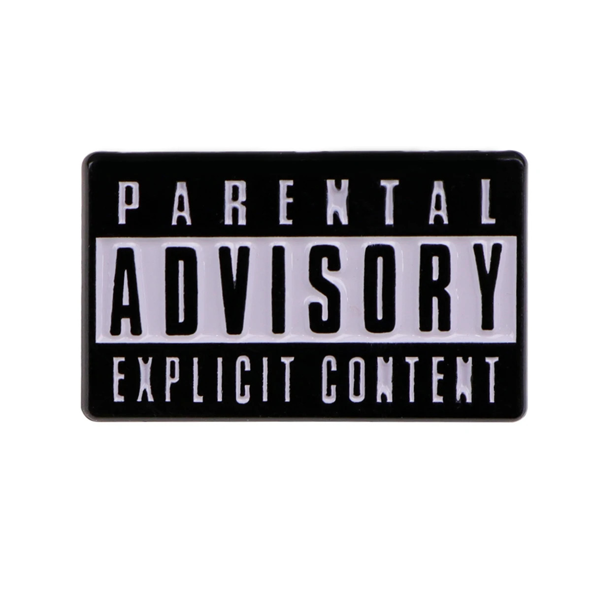 Warning Language Enamel Pin Signs Brooch Pines Lapel Pins Badge on Backpack
