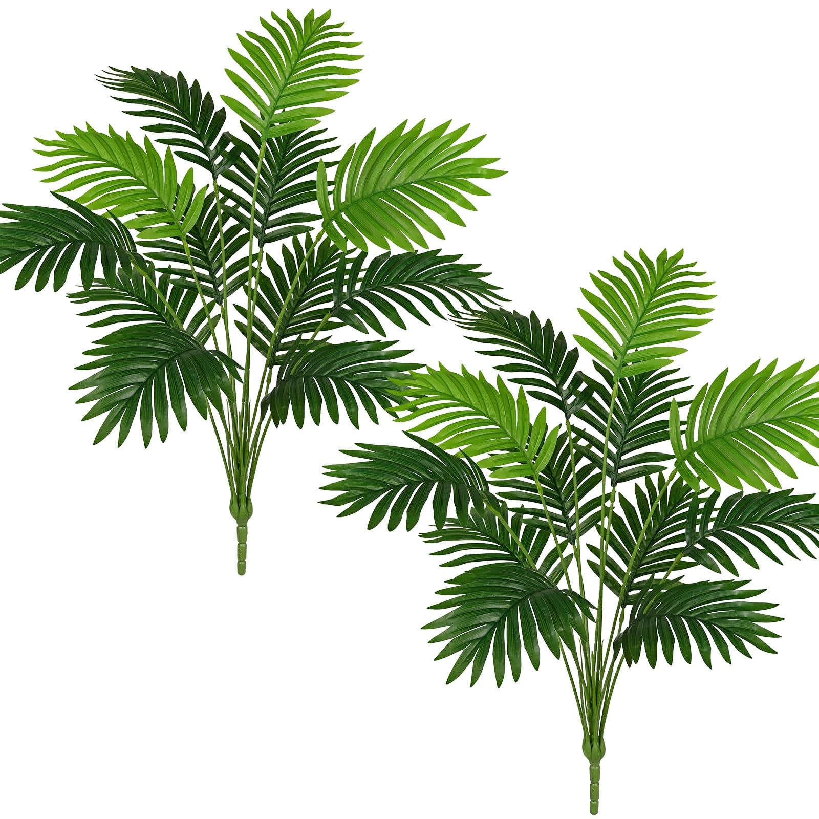 Hollyone 2PCS Artificial Palm Plant 30