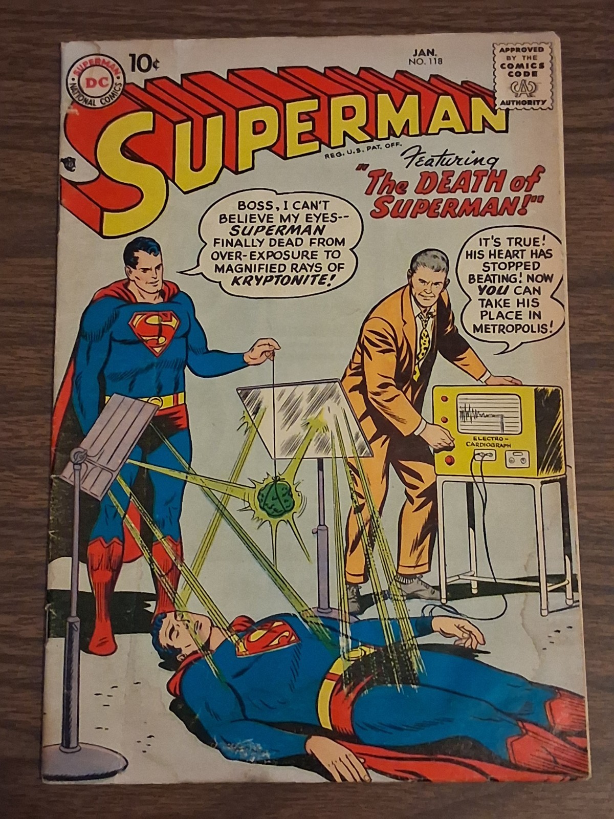 Superman #118 (DC Comics January 1958) \
