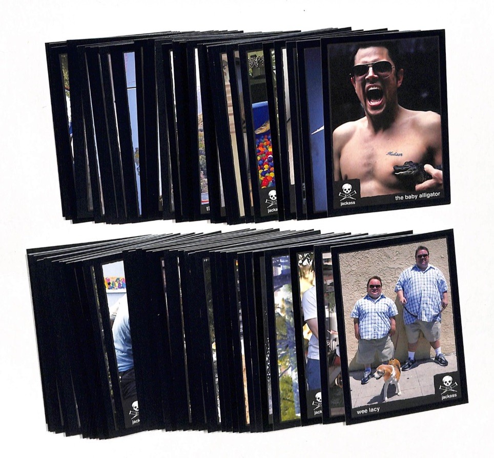 2022 Zerocool Jackass - Stunts 70 Card Complete Set Johnny Knoxville Steve-O