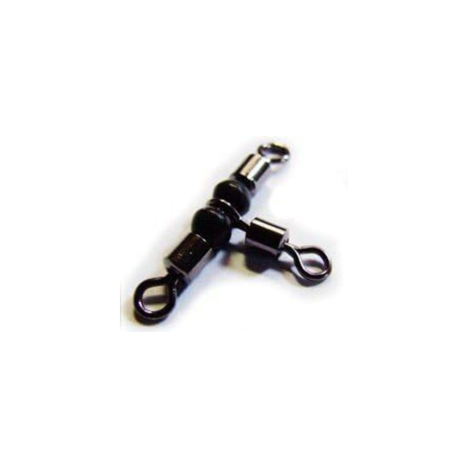 Thundermist Lure Company T Turn 3 Way Swivel Black 20 lbs Functional Fishing