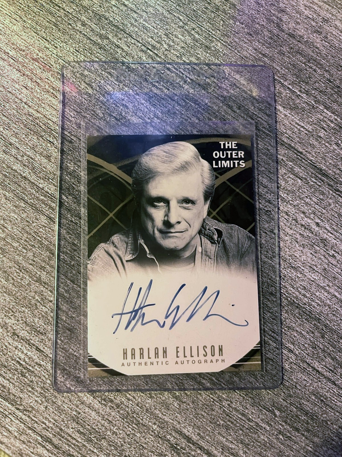 2002  THE OUTER LIMITS Harlan Ellison Autograph Card #A18