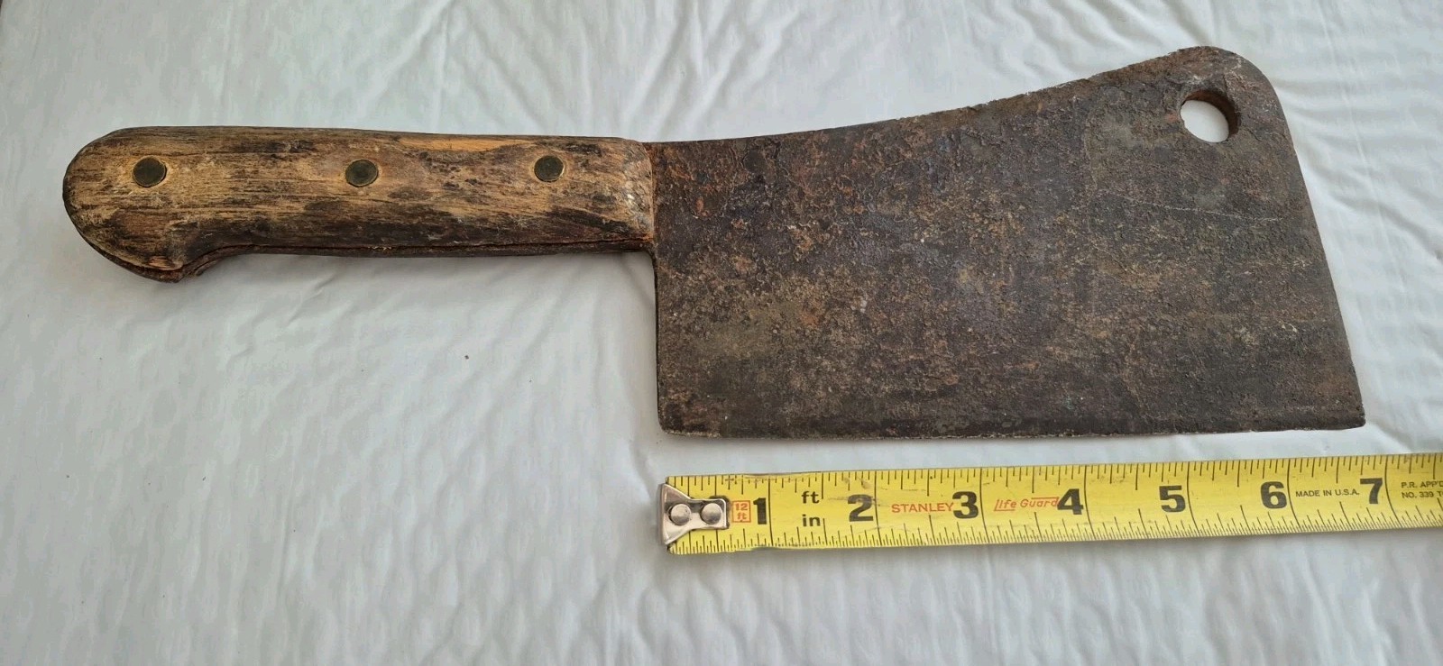 Vintage/Antique 7 Inch (Blade) Meat Cleaver