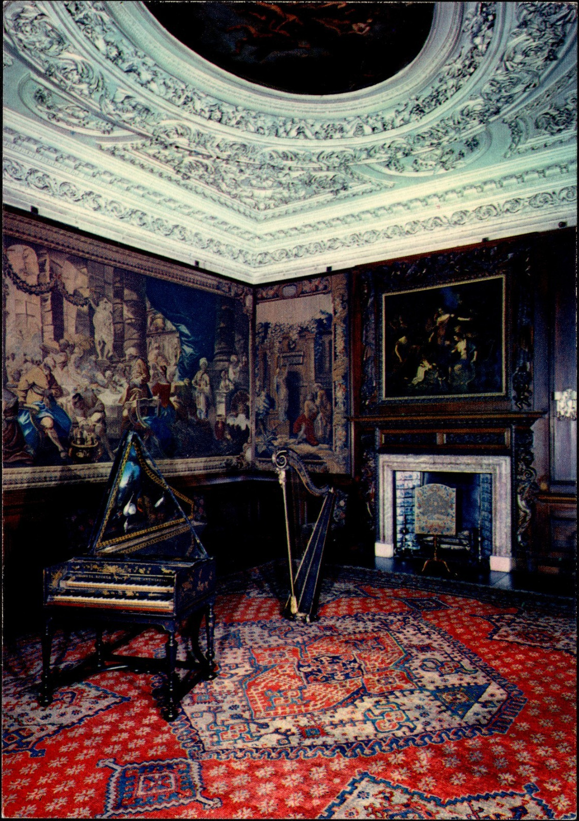 Palace of Holyroodhouse Music Room Official Royal Issue 1950s-60s Continental PC Palace of Holyroodhouse Music Room Official Royal Issue 1950s-60s Continental PC