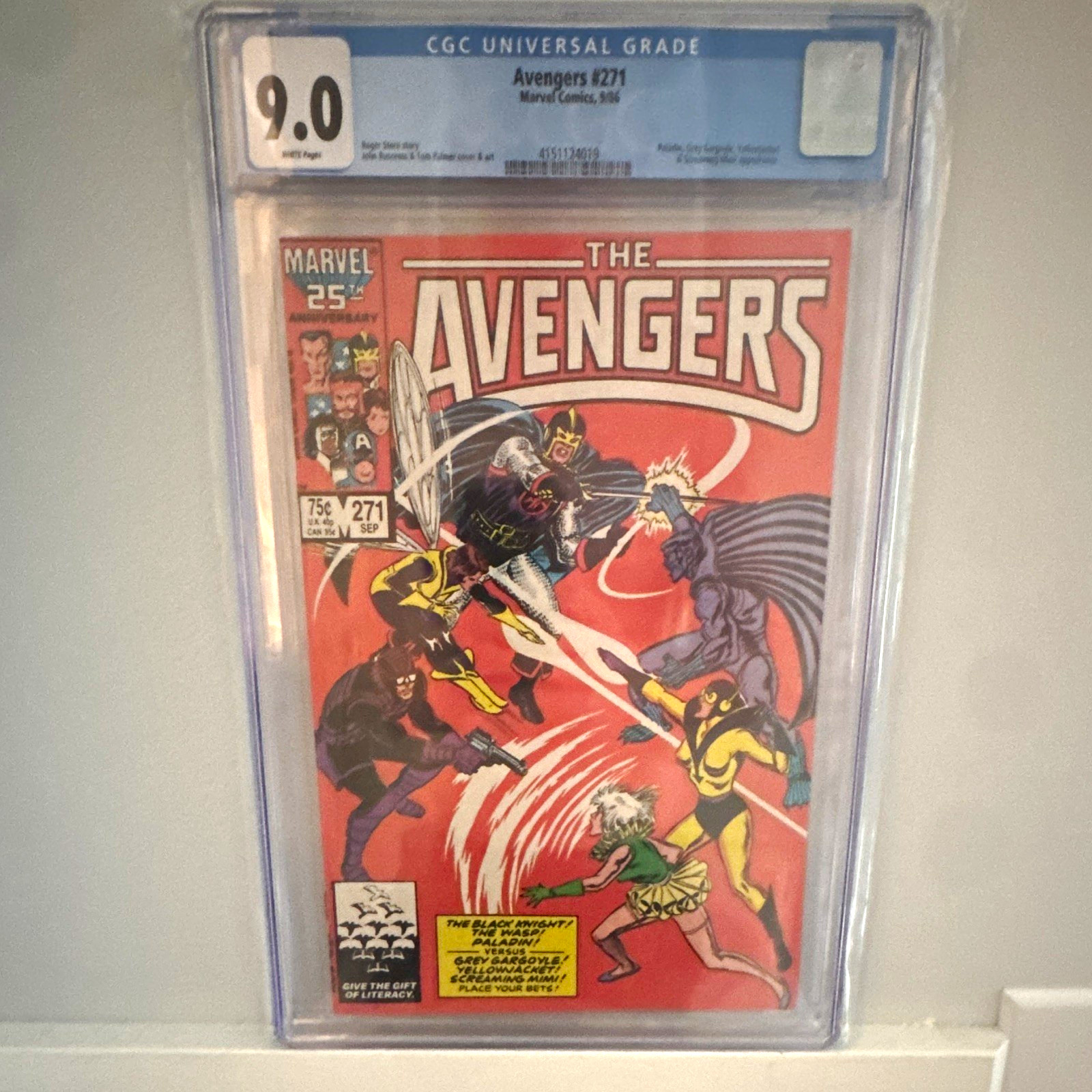 Marvel Comics The Avengers #271 (1986) CGC 9.0 Simonson & Stern Comic