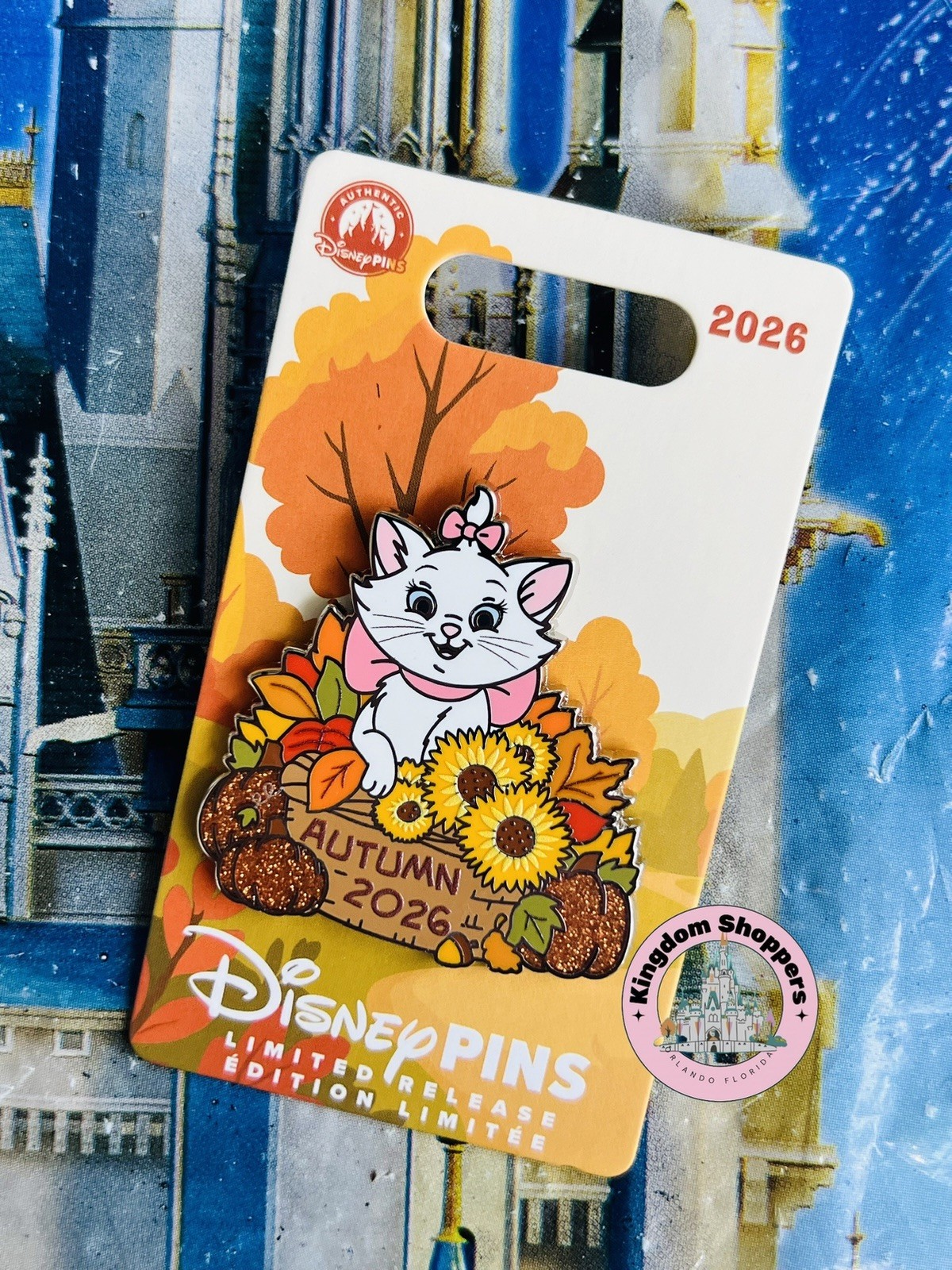 2026 Disney Parks Autumn The Aristocrats Marie Pin LR