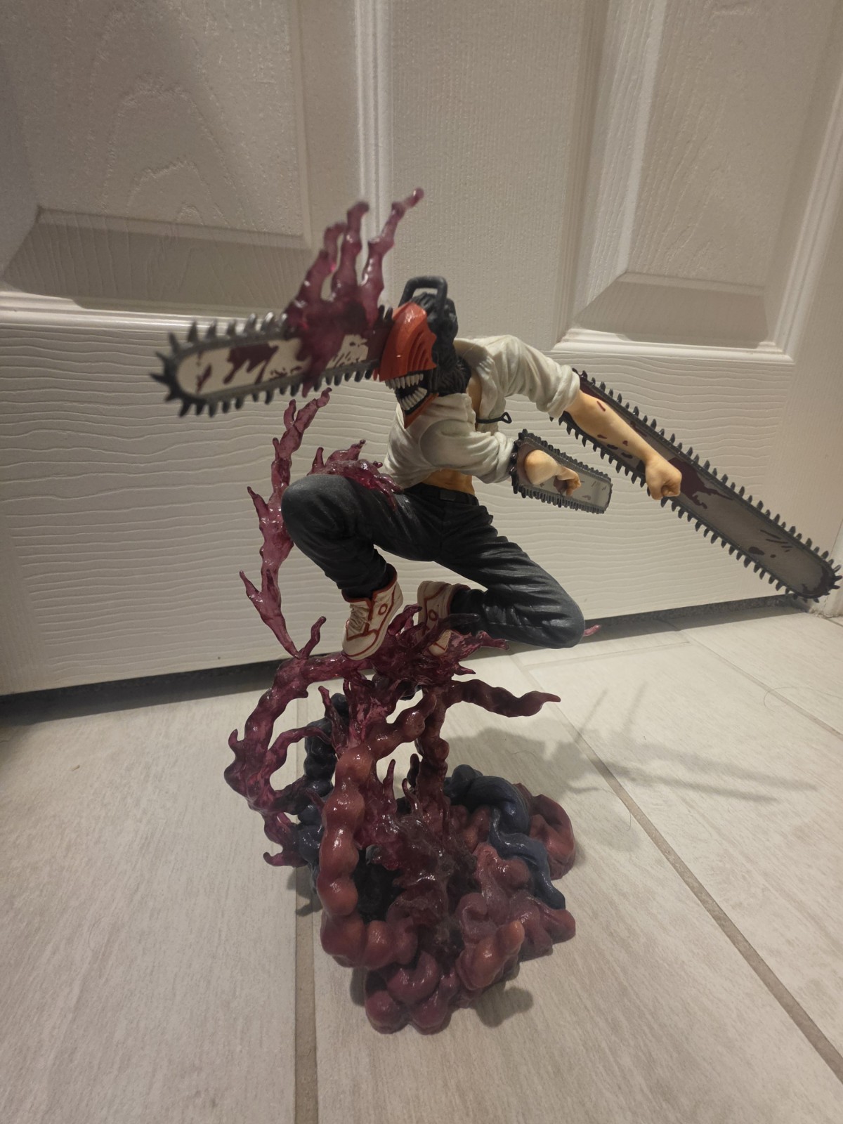 Bandai Figuarts Zero Chainsaw Man Denji Anime Figure ( NO BOX)
