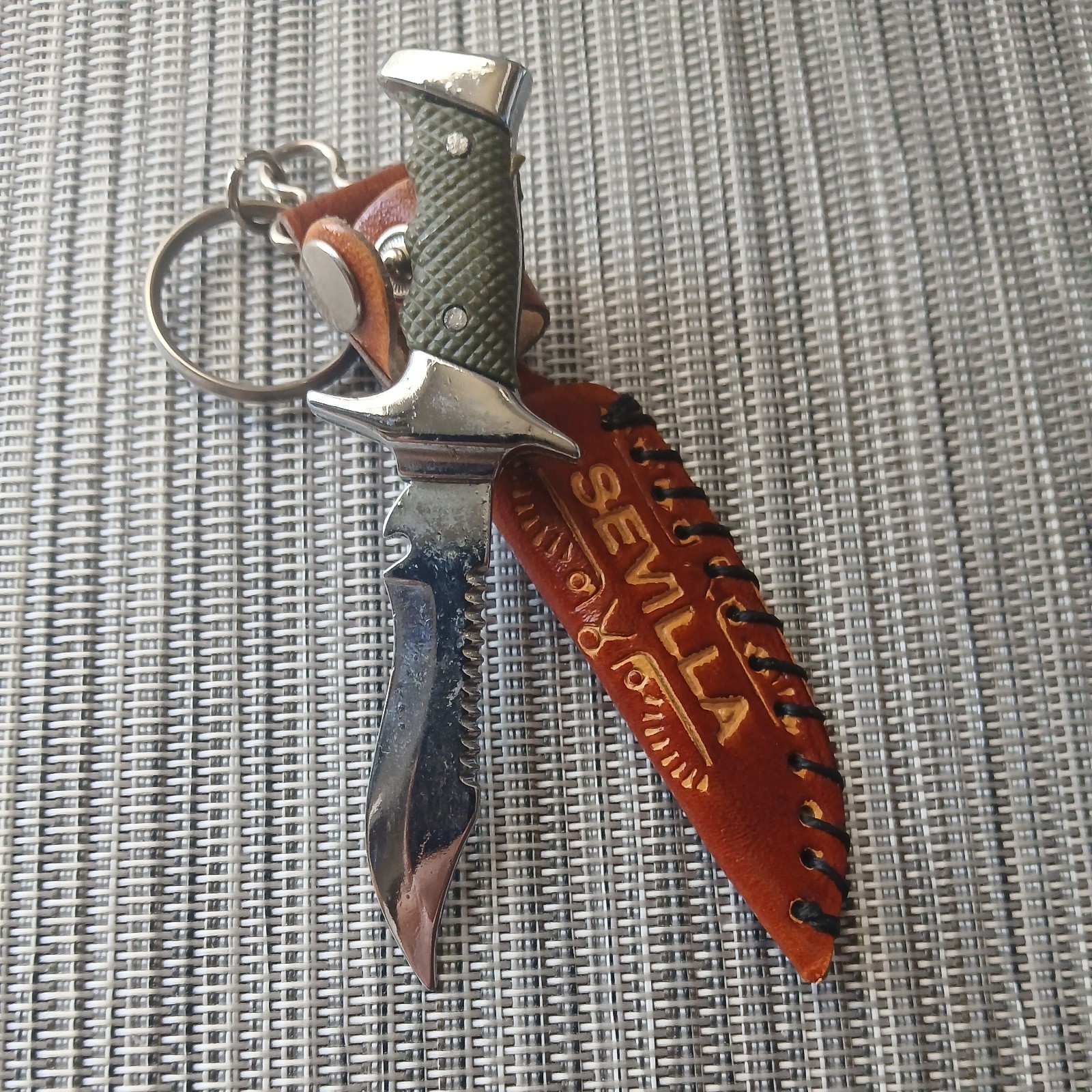 Sevilla Spain Vintage Souvenir Small Knife Key Chain Sevilla Spain Vintage Souvenir Small Knife Key Chain
