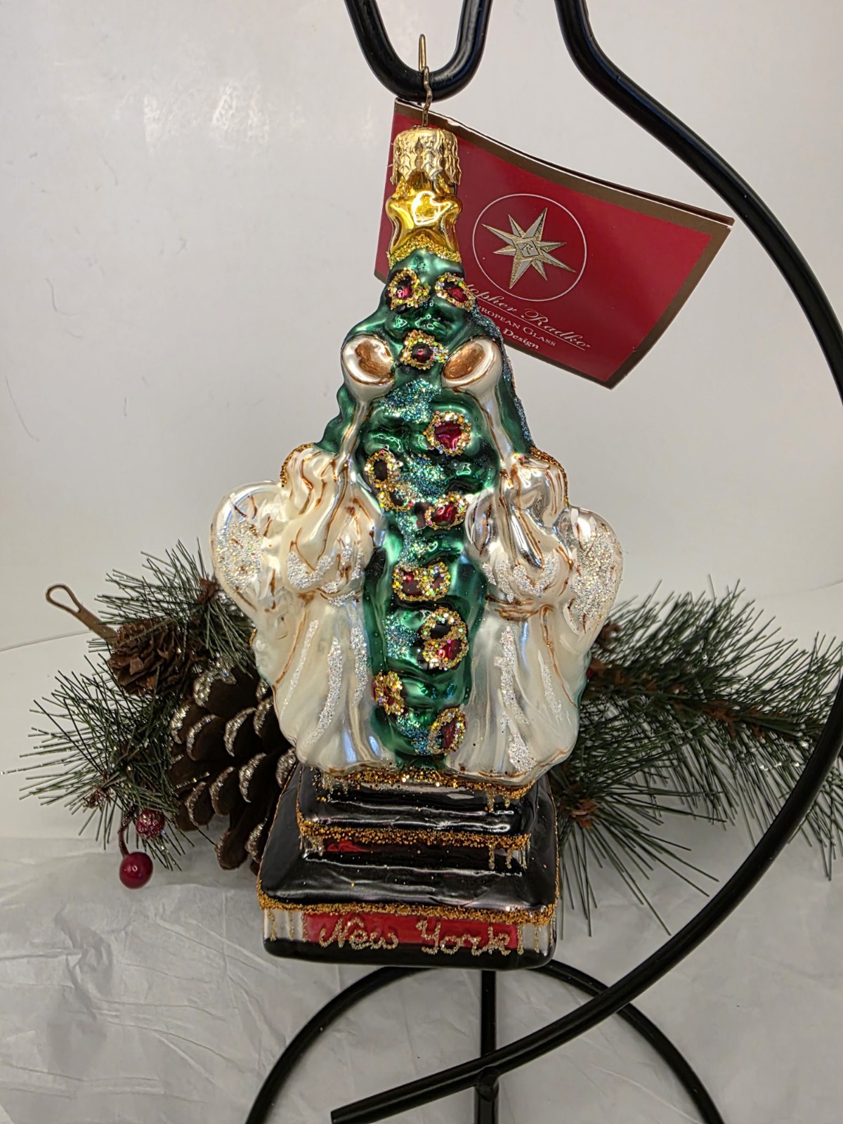 Christopher Radko Herald In The Holidays 3011908 New York Angels Poland 5.5\