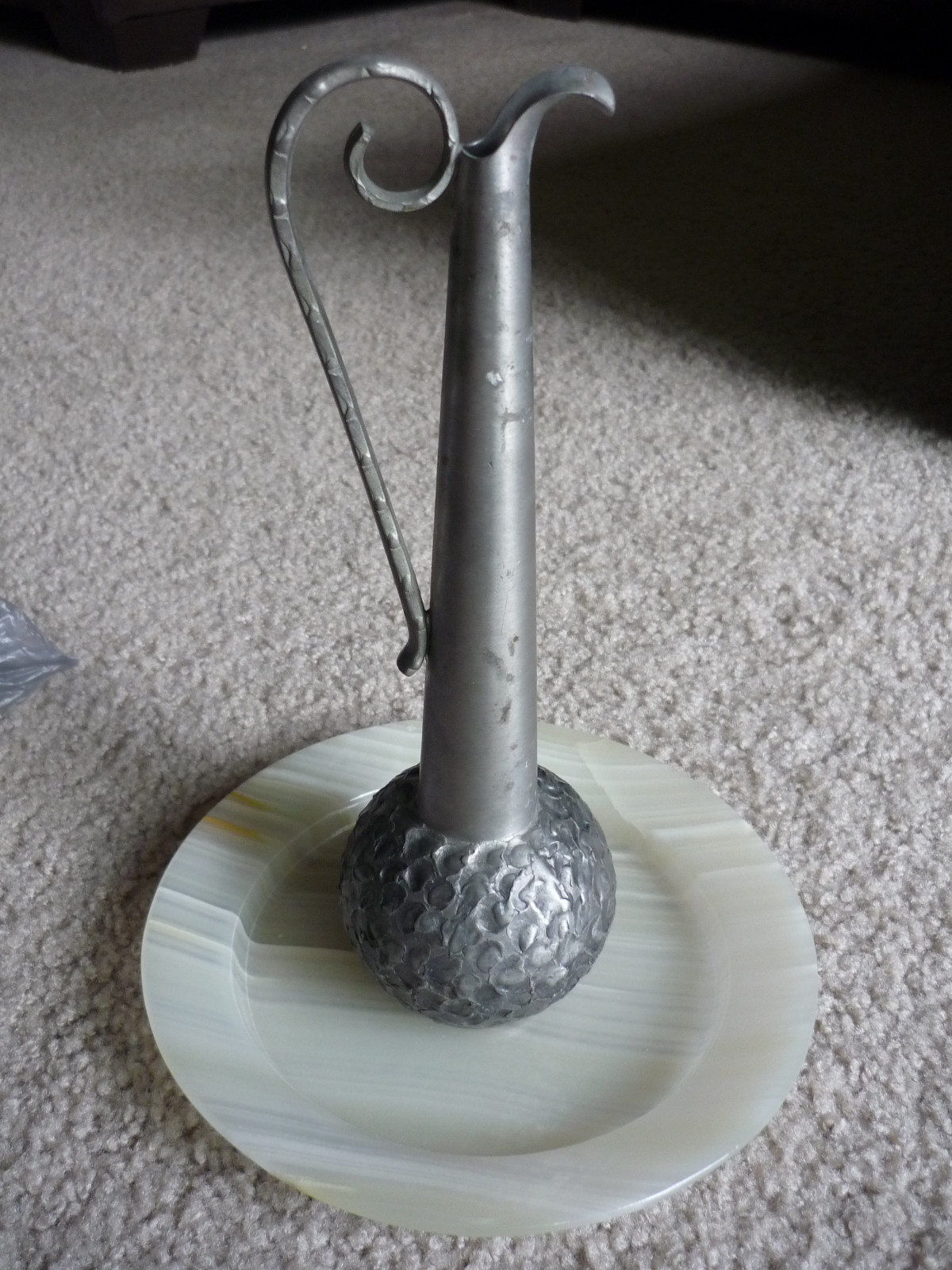 LOVELY PITCHER/ BUD VASE/ SELANDIA NORWAY PEWTER