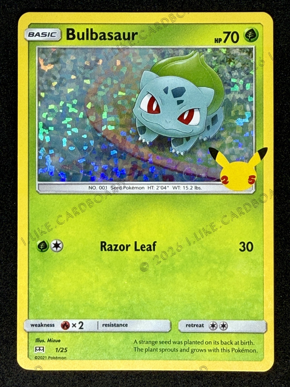2021 McDonalds Pokemon Celebrations 25th Anniversary HOLO FOILS - PICK A CARD