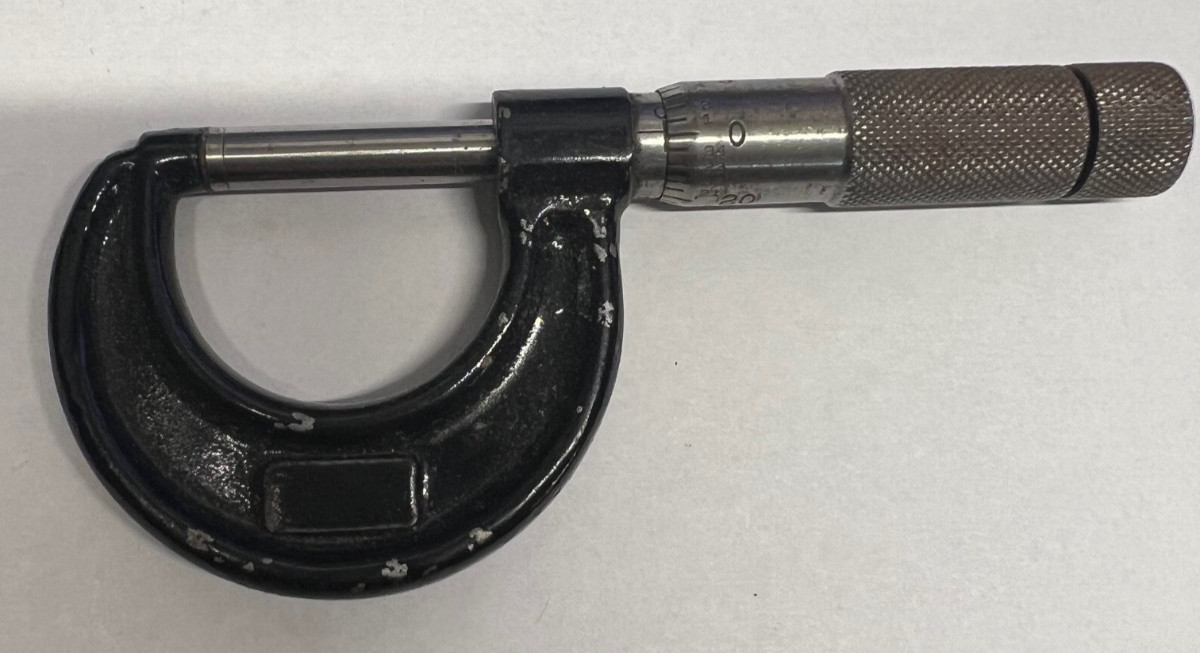 Lufkin No 1911 Outside Micrometer 0-1\