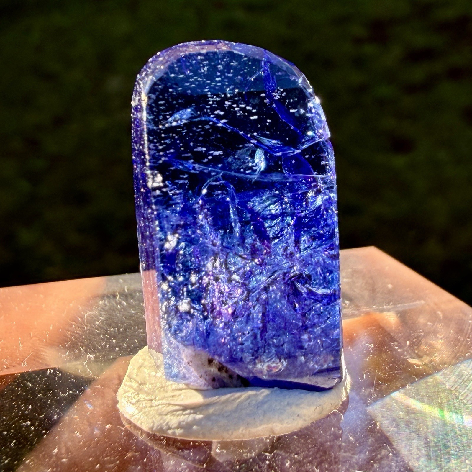 Exceptionally Stunning Gemmy Tanzanite Crystal, 34.80ct, US Seller